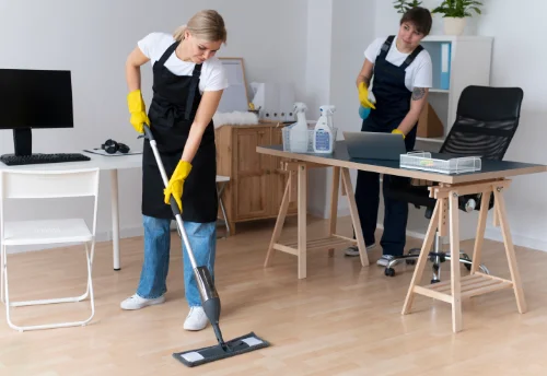 Nettoyage de bureau professionnel à Saint-Hilaire-le-Vouhis