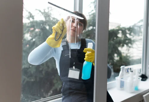 Nettoyage de vitres intérieures et extérieures à Saint-Hilaire-le-Vouhis